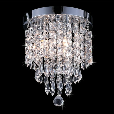 Ul Listed 3 Light Crystal Chandelier Ceiling Fixture Pendant Canada - Crystal Chandelier Ceiling Light Pendant