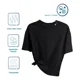 thumbnail image 5 of Playera Oversize Lisa De Mujer Casual Deportiva Ropa Blusa, 5 of 5