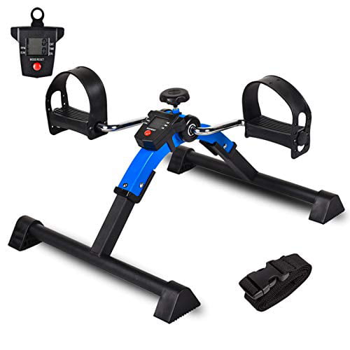 Details about   Mini Exercise Bike Foldable Under Desk Stationary Arm Leg Foot Pedal Gym Fitness 