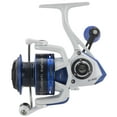 thumbnail image 3 of Lew's Custom Inshore Speed Spin Spinning Fishing Reel, Size 400 Reel, Blue/White, 3 of 7