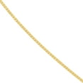 thumbnail image 4 of 14K Yellow Gold Women's 16" 1.50mm Hollow Square Wheat Chain Necklace, 4 of 4