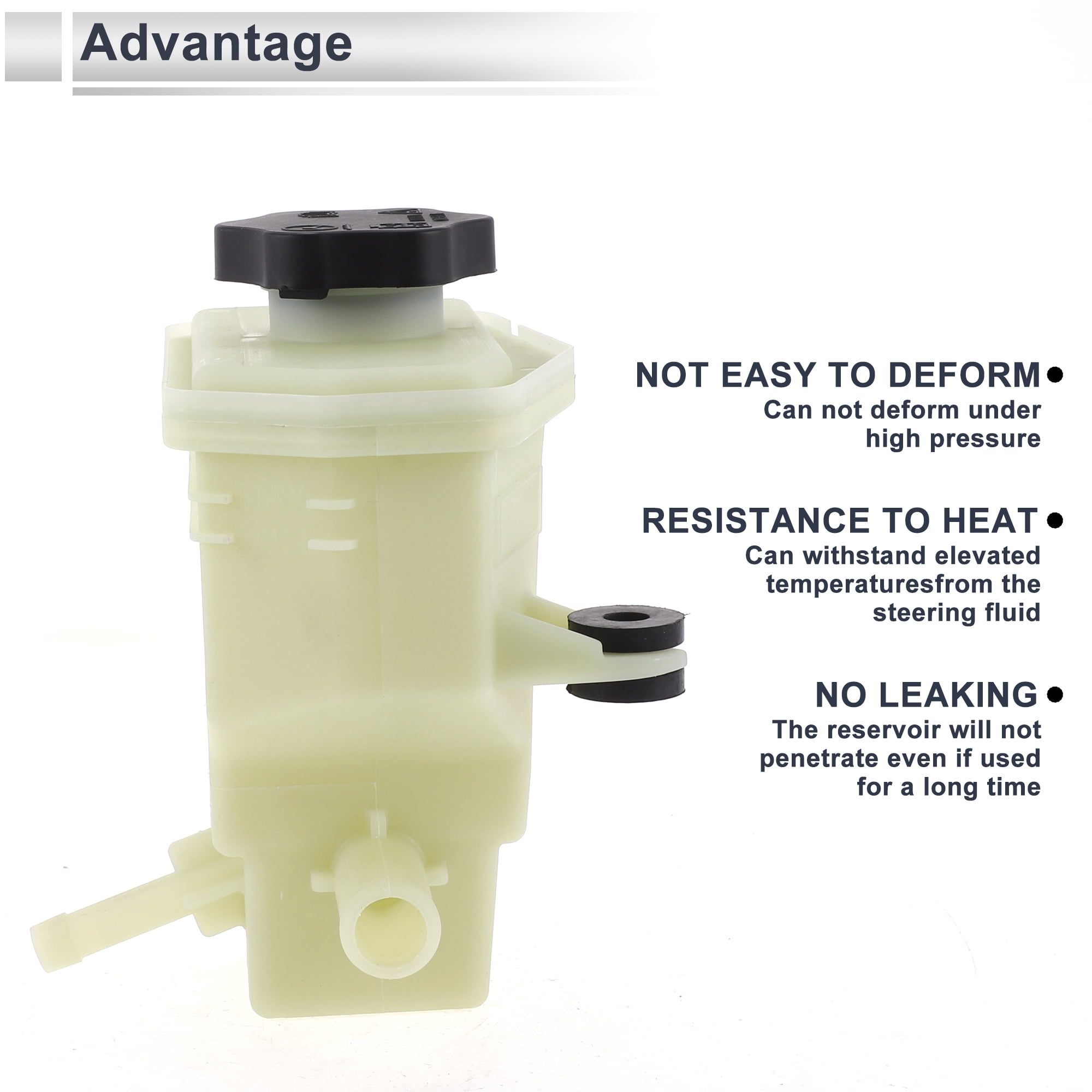 Unique Bargains Power Steering Reservoir for Lincoln MKX 2007-2010