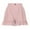 Pink, variant on PATLOLLAV Womens Fashion Solid Color Casual Wide Leg Ruffle Loose High Waist Shorts Pants