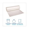 thumbnail image 2 of High-Density Can Liners, 56 Gal, 19 Microns, 43" X 47", Natural, 150/carton, 2 of 5