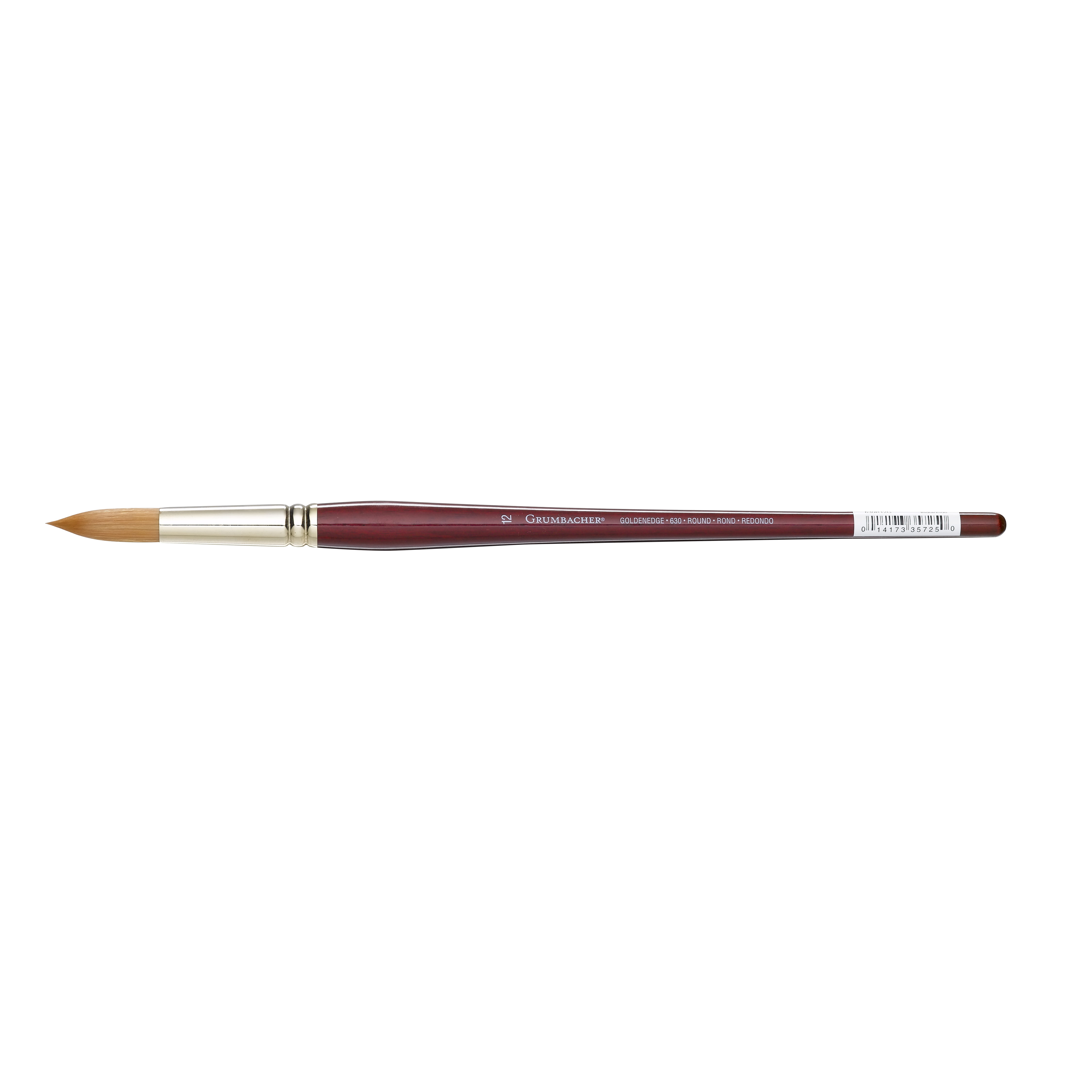 Grumbacher Golden Edge Acrylic Brush, Round, 12