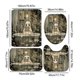 thumbnail image 5 of Cortina Ducha Lindo Dibujos Animados Fantasmas Set Halloween Lavible Baño Poliéster Tela Espeluznante Con Ganchos para Decoraciones, 5 of 9