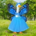 thumbnail image 5 of AuroraX Spring Porch Goose Outfits 23" Butterfly Porch Goose Clothes Set for 19" 20 in,Wedding Seasonal Holiday Outdoor Summer Decorations for Backyard Party Garden, 5 of 9