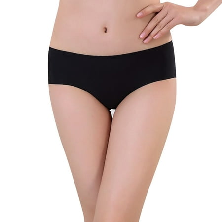 

3PCK Womens Panties Cotton Underwear Stretch Bikini Low Rise Hipster Soft Seamless Underwear For Women