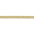 thumbnail image 6 of 14K Yellow Gold 4.7mm Solid Polished Light Flat Cuban Chain 18 Inch, 6 of 6