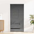 thumbnail image 1 of vidaXL Rideau de Porte Insecte Gris Foncé 100x220 cm Bambou, 1 of 5