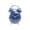 Blue, variant on Decorative Drum Fashion Loud Toll Alarm Clock Permanent Metal Build Suitable For Bedroom And Present Offering