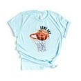 thumbnail image 5 of Basketball Game Day Hoop - Women's Short Sleeve Graphic T-Shirt, 5 of 10