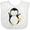 AA-White, variant on Inktastic Penguin Boys or Girls Baby Bib