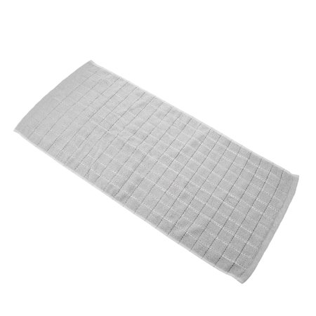 Luxshiny Grey Cotton Hand Towel Soft Absorbent Facial Washcloth Multipurpose Reusable Bathroom Accessory