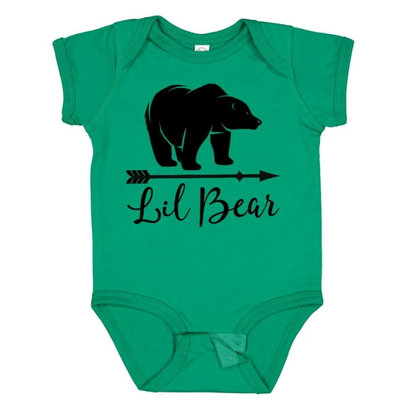 Inktastic Lil Bear Boys Cute Baby Boys Baby Bodysuit