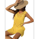 thumbnail image 3 of Traje de Baño para Mujer, Pareo, Bikini, Playa, Bikini, Pareo Amarillo Talla Única, 3 of 9