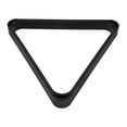 thumbnail image 1 of WRITWAA Resin Pool Ball Triangle Rack Durable Black Billiard Frame Stable Design for Pool Table Accessories, 1 of 8