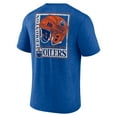 thumbnail image 3 of Men's  Royal Edmonton Oilers Earnest Will Tri-Blend T-Shirt, 3 of 3