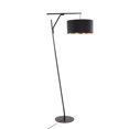 thumbnail image 4 of Daniella-Salon Floor Lamp for Bedroom, Floor Lamps for Living Room, Standing Lamps for Living Room, Modern Floor Lamp (Black w/ Copper Accent), 4 of 5