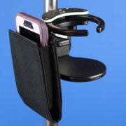 Combo Phone and Adjustable Drink Holder | A0015BR Size: 7/8 Diameter Clamp