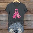 thumbnail image 4 of Blouses à Manches Courtes pour Femmes, Imprimé Amusant, Col Rond, T-Shirt Vintage, Blouses de Printemps pour Femmes, 4 of 4