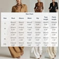 thumbnail image 3 of Womens Fashion Outfits Long Sleeve Button Shirt Belt Wide Leg for Pants Set for Travel Workwear White XXL, 3 of 8