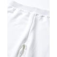 thumbnail image 2 of Hanes Pantalons de Jogging en Molleton ComfortSoft EcoSmart pour Filles (OK288) -Blanc -P, 2 of 2