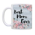 thumbnail image 2 of ThisWear Mom Gifts Best Mom Ever Gifts Mom Mug Mom Presents for Mom Coffee Mug Floral and Stripes, 2 of 4