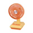 thumbnail image 2 of Ventilador de mano, ventilador personal, ventilador de pestañas silencioso para maquillaje, ventilador portátil, ventilador de escritorio para viajes, Amarillo naranja, 2 of 8