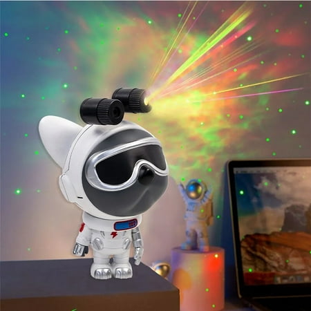 

Astronaut Cat Star Night Light Galaxy Projector With Timer And Remote Control
