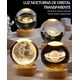 thumbnail image 2 of Lampara de Luna,Luna 3d Esfera Luna Crystal Glass Ball,Adecuado Como Luz de Noche y Lampara de Mesa de Noche,Decorar La Habitación, Regalos Navideños para Niños, 2 of 4