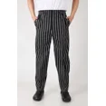 thumbnail image 1 of Striped Chef Work Pants Plus Fat Elastic Pants Zebra Pants Restaurant Hotel Canteen Overalls Restaurant Kitchen FWZ, 1 of 7