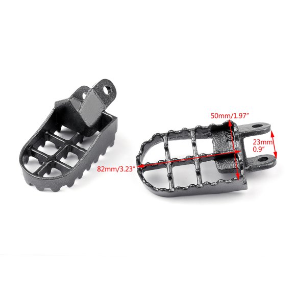 Foot Pegs For Kawasaki KLX 250/300R/650 1994-2007