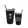 thumbnail image 1 of Vaso de plástico plateado Buffalo Nightmare Before Christmas 960 ml, 1 of 4