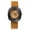 brown, variant on Women's Analog Quartz Bohemian Tonneau Watch: Genuine Leather Watch Strap Arabic numerals and petal-decorated dial