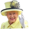 thumbnail image 1 of HUGFEGWE Queen Car Window Decal, Queen Car Window Cling, Queen Elizabeth Car Sticker, Funny Sticker Window Decal for Vehicles Automotive Stickers, Waterproof Car Decal Decoration CJB91-6975, 1 of 9