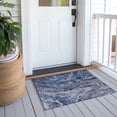 thumbnail image 6 of Addison Rugs Chantille Indoor/Outdoor Contemporary Abstract Blue Washable Rectangle Rug, 1'8" x 2'6", 6 of 6