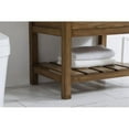thumbnail image 5 of Elegant Decor Clement 30" Aluminum MDF Single Bathroom Vanity in Driftwood, 5 of 8