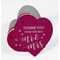 thumbnail image 3 of Inkdotpot 50 Pack Thank You From The New Wedding Favor Paper Tag Craft Real Silver Foil Hang Tag, 3 of 6