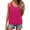 Hot Pink, variant on Women Plus Size Sleeveless Tank Tops 2026 Loose Fit Summer Casual Curved Tees Lightweight Breathable Comfy Soft Tops by Yigetop Black L