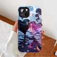 thumbnail image 2 of Glossy Heart Art Fluid Design Phone Case for Couples & Art Enthusiasts Compatible with iPhone 11/12/13/14/15/16 (Pro Max/Plus), 2 of 9