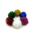 thumbnail image 2 of Tuff Kitty Puff Jumbo Sparkle Ball Cat Toy, 6 Pack, 2 of 9