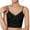 Black, variant on Womens Camisole Tops with Built in Bras Spaghetti Strap Lace Padded Tank Tops Wireless Seamless Longline Bras Cropped Cami Undershirts Tops Red XL