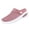 Pink, variant on Women's Mesh Clogs, Diabetic Shoes for Women,Orthopedic Slip-On Walking Shoes With Air Cushion | Women's Comfort Slip On Shoes With Arch Support, Breathable Knit Upper, Casual Walking Shoes