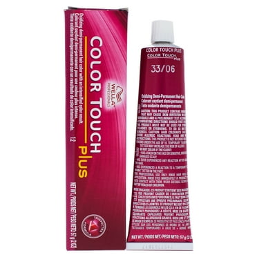 Color Touch Plus Demi-Permanent Hair Color - 33 06 Intense Dark Brown-Natural Violet