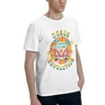 thumbnail image 2 of Jesus - Révolution Peuple Van Rétro Bus Foi Chrétienne T-Shirt Basique à Manches Courtes pour Hommes Blanc TTG, 2 of 5