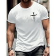 thumbnail image 5 of Jesus Dropped the Charges T-Shirt – If You Bring Up My Past Tee – Christian Street Style Shirt – Unisex Faith-Based Cotton Crewneck, 5 of 7