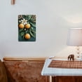 thumbnail image 3 of 1 Vintage Lemon & Floral Metal Wall Art, 2D Iron Sign, Elegant Teal with Golden Accents - Easy to Hang, No Power Required - Ideal for Home, Kitchen, Garden, Bedroom, Bar Decor, 8x12 Inches, 3 of 8
