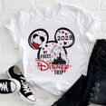 thumbnail image 1 of Disney 2023 Family Trip Clothes Mickey Mouse Fashion Disneyland Vacation T Shirt for Women Summer Casual T-shirts Fast DeliveryKids-12T(1pc) Gao Jinjia LED, 1 of 2