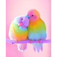 thumbnail image 1 of Rainbow Bird - Peinture Diamant DIY, 1 of 6